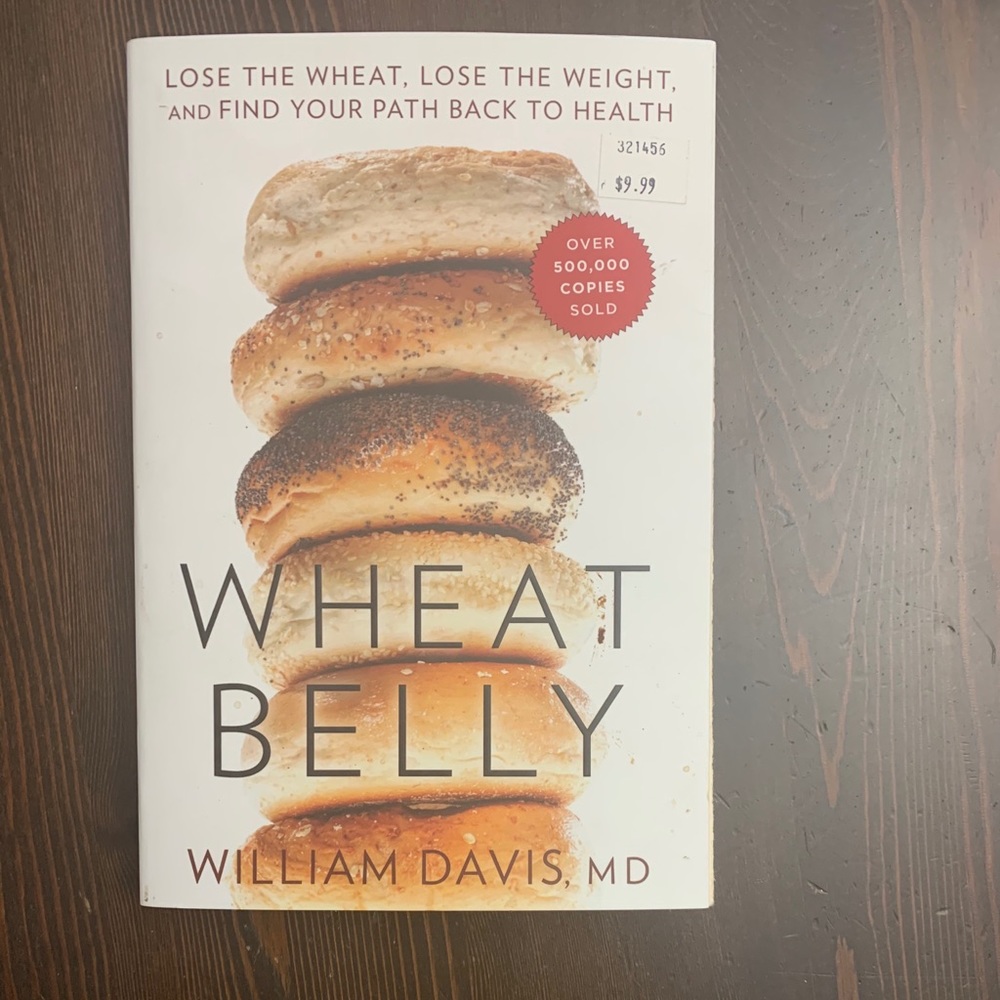 2 FOR $15 pbk Wheat Belly gluten-free lifestyle